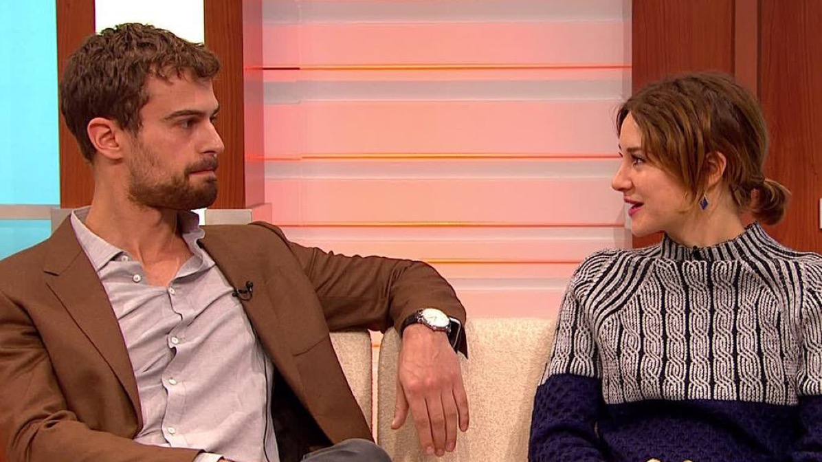 WATCH: Theo James and Shailene Woodley Visit Good Morning Britain